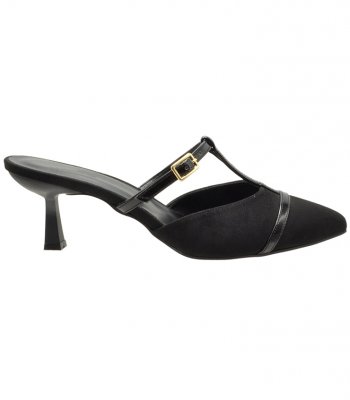 MID HEEL PUMPS U25-616 BLACK CASTOR 1