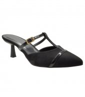 MID HEEL PUMPS U25-616 BLACK CASTOR 2