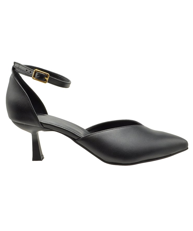 MID HEEL PUMPS U25-618 BLACK MAT