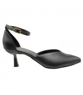 MID HEEL PUMPS U25-618 BLACK MAT 1