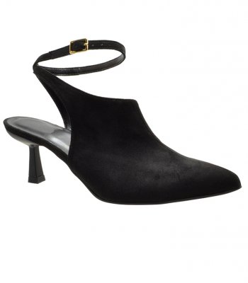 MID HEEL PUMPS U25-637 BLACK CASTOR 2