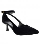 MID HEEL PUMPS U25-636 BLACK VELVET 2