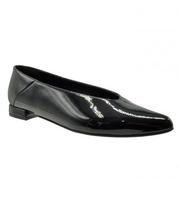 BALLERINAS U25-601  BLACK PATENT PU 2