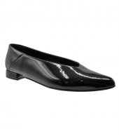 BALLERINAS U25-601  BLACK PATENT PU 2