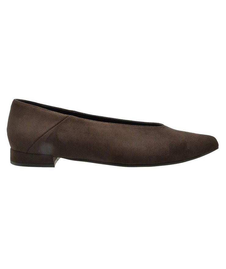 BALLERINAS U25-601  BROWN CASTOR