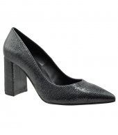 HIGH HEEL PUMPS U25-603 BLACK SNAKE 2