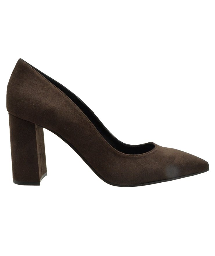 HIGH HEEL PUMPS U25-603 BROWN CASTOR
