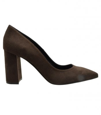 HIGH HEEL PUMPS U25-603 BROWN CASTOR 1