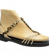 FLEX SANDAL U108-019 PONY LEOPARD LEATHER 3