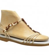FLEX SANDAL U108-019 WHITE COW LEATHER 3