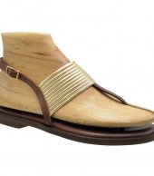 FLEX SANDAL U108-020 BROWN LEATHER 3