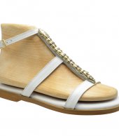 FLEX SANDAL U108-026 WHITE  LEATHER 3