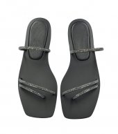 SANDAL U14-003 BLACK LEATHER 1