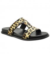SANDAL U114-003 PONY LEOPARD LEATHER 2