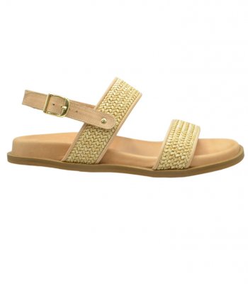 SANDAL U114-011 NATURAL RAFFIA 1