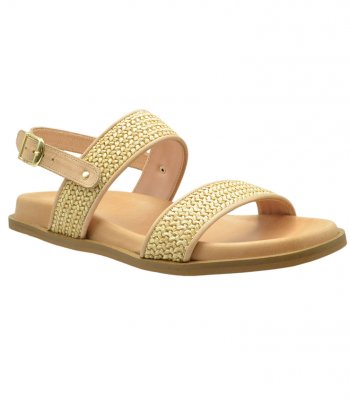SANDAL U114-011 NATURAL RAFFIA 2