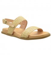 SANDAL U114-011 NATURAL RAFFIA 2