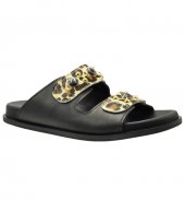 SANDAL U114-012 BLACK LEATHER 2