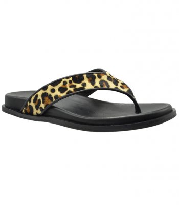 SANDAL U114-017 PONY LEOPARD LEATHER 2
