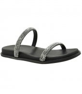 SANDAL U114-018 BLACK STRASS 2