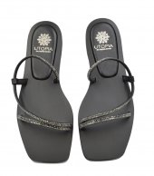 SANDAL U14-004 BLACK LEATHER 1